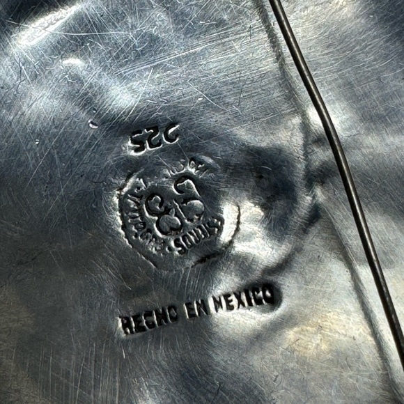 Vintage Taxco Mexico Silver Aztec Mayan Calendar Brooch Pendant - Picture 4 of 8